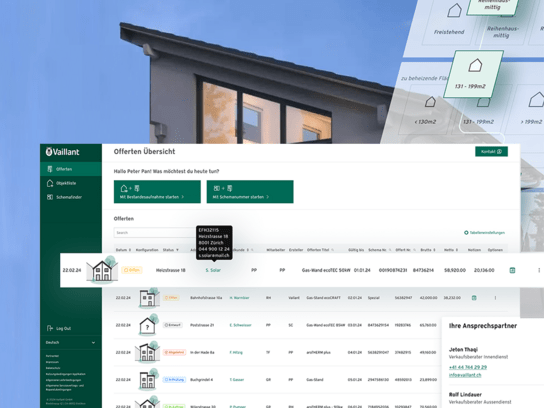 Vaillant B2B Planungstool mit Konfigurator Vaillant B2B Planungstool mit Konfigurator